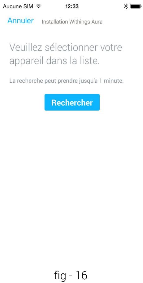 WITHINGS AURAC - Conditions préalables - 2