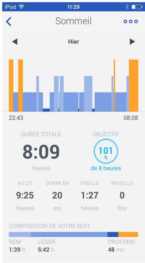 WITHINGS AURAC - Paramètres du réveil - 14