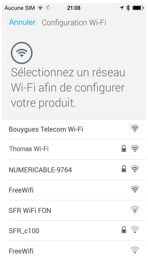 WITHINGS AURAC - Configuration manuelle du réseau Wi-Fi - 1