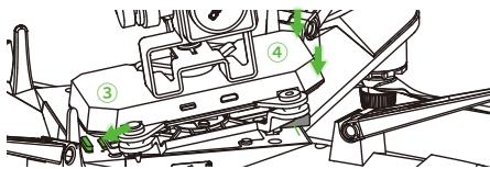 XIRO XPLORER - Installer le cardan sur l'avion - 3