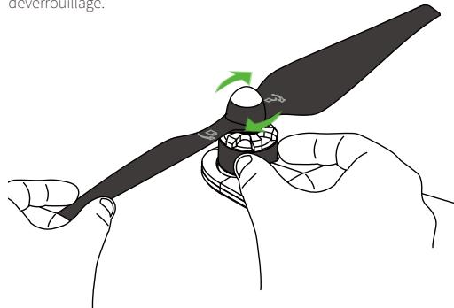 XIRO XPLORER - Retrait des hélices - 2