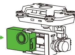 XIRO XPLORER - Hero4 sur le cardan - 1