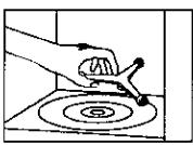 WHIRLPOOL AVM 686 WH - SUPPORT PLATEAU TOURNANT - 2