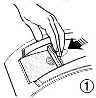 VEDETTE VST 236 - Introduction du linge dans le tambour - 1