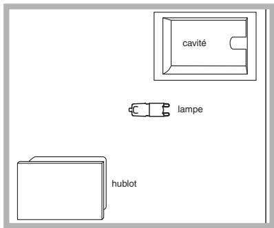 HOTPOINT FK103EN - Remplacement de l'ampoule déclairage - 1