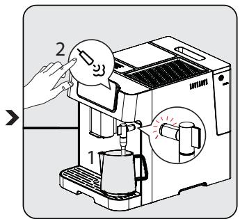 BEKO EXPRESSOCEG7302B - Préparer du Lait Mousseux pour le Café - 3
