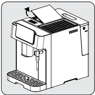 BEKO EXPRESSOCEG7302B - Remplir le conteneur de grains de café - 2