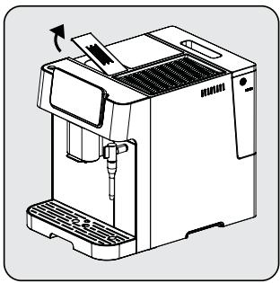 BEKO EXPRESSOCEG7302B - Utilisation du réservoir de café pré-moulu - 1