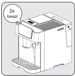 BEKO EXPRESSOCEG7302B - Ajuster le Volume de Youre Café/Eau Chaude - 2