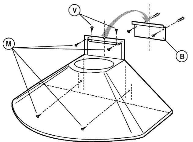 FAURE CHD 903 BLANC - Pour installer la cheminée en version évacuation - 2