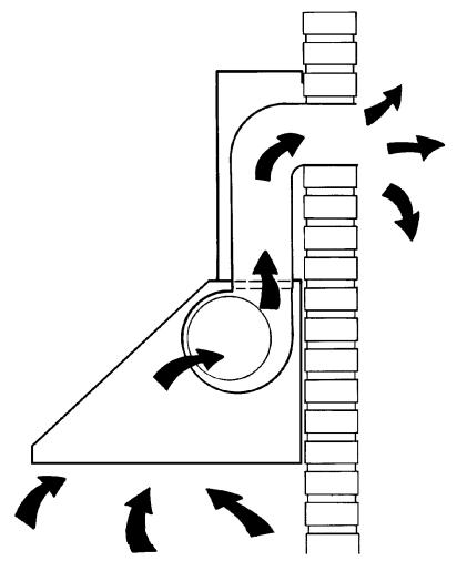 FAURE CHD 903 BLANC - Pour installer la cheminée en version évacuation - 10