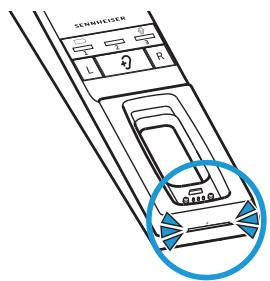 SENNHEISER TVRS5200 - Vue d'ensemble de la LED État émetteur - 1