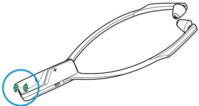 SENNHEISER TVRS5200 - Vue d'ensemble de la LED État récepteur - 1