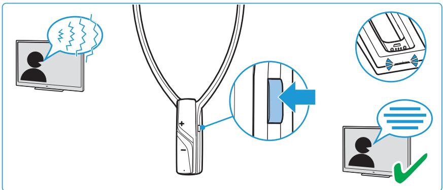 SENNHEISER TVRS5200 - Activer/désactiver la fonction « Intelligibilité de la parole » - 1