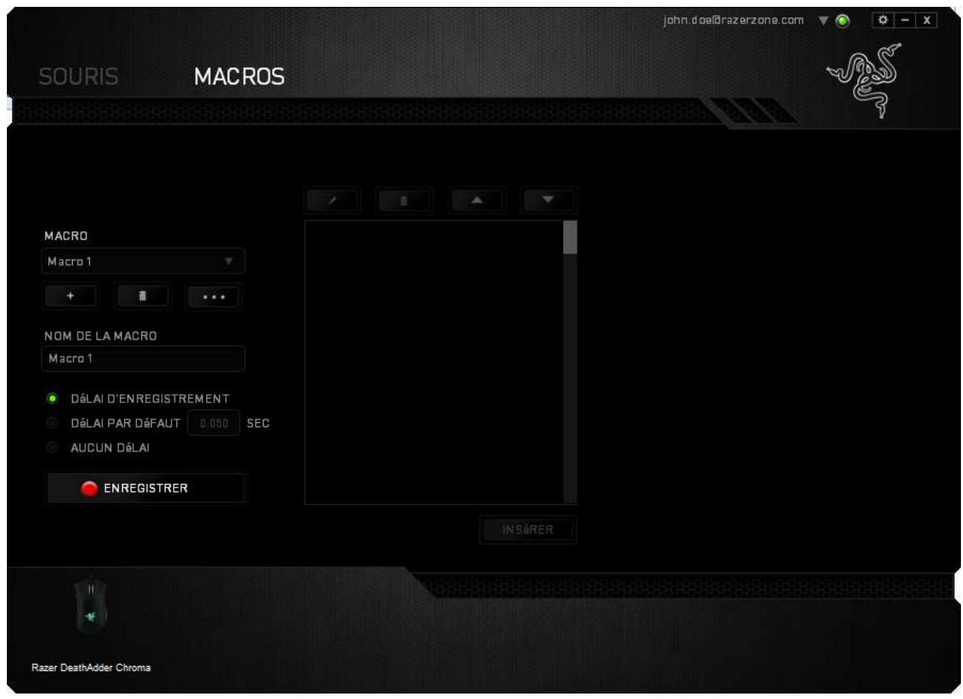 RAZER DEATHADDER CHROMA - ONGLETMACROS - 2