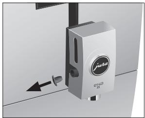 JURA ENA8 MASSIVE ALU K - Raccordement du lait - 1