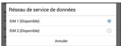 ASUS ZFONE MAX ZCS55ORL - Assigner une carte SIM aux services de données - 1