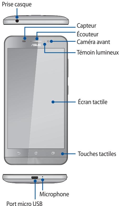 ASUS ZFONE MAX ZCS55ORL - Composants et fonctionnalités - 1