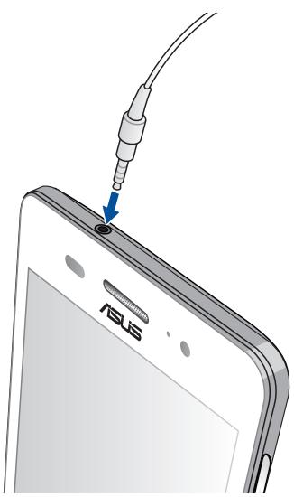 ASUS ZFONE MAX ZCS55ORL - Connector la prise audio - 1