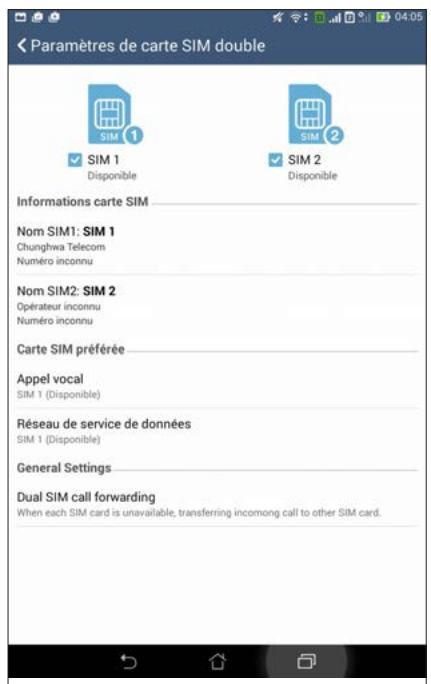 ASUS ZFONE MAX ZCS55ORL - Fonctionnalités multi SIM - 1