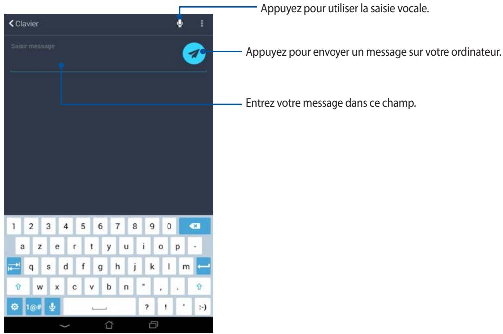 ASUS ZFONE MAX ZCS55ORL - Saisir du texte - 1