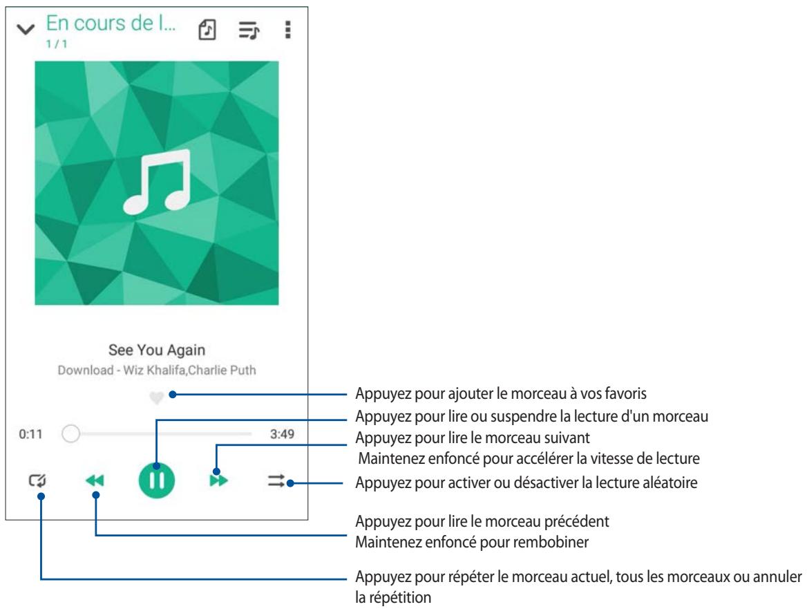 ASUS ZFONE MAX ZCS55ORL - Écouter de la musique - 1