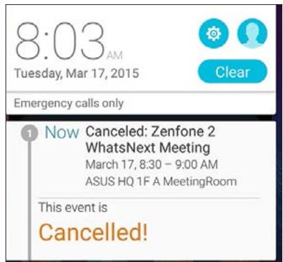 ASUS ZFONE MAX ZCS55ORL - Alerted'annulation - 1