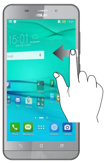 ASUS ZFONE MAX ZCS55ORL - Naviguer entre plusieurs pages ou écrans - 1