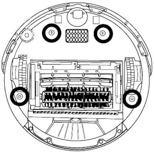 IROBOT RoombaS5E - Retrait de la batterie - 3