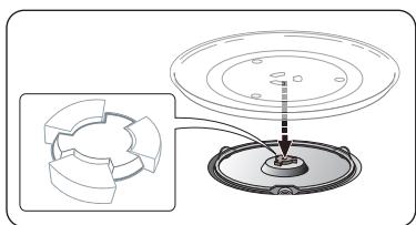 SAMSUNG MC32DB7746KF - Turntable - 1