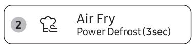 SAMSUNG MC32DB7746KF - Air Fry - 3