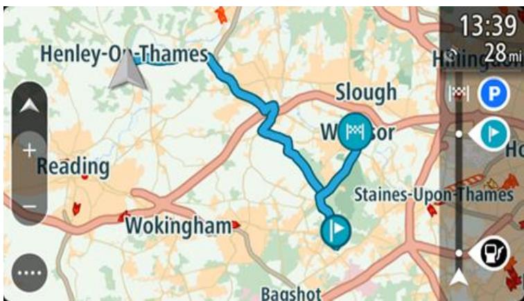 TOMTOM GO BASIC 5° Leon - Naviguer à l'aide d'un parcours enregistré - 2