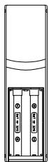 CROSSE TECHNOLOGY WD 6000F - INSTALLATION ET/OU REMPLACEMENT DES PILES DE L'EMETTEUR DE TEMPERATURE - 1