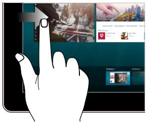 ASUS V230iCGR-BC232X - Utiliser les gestes pour l'écran tactile sur Windows® 10 - 1