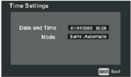 TOKA LTV 3699 - Réglage de l'heure - 1