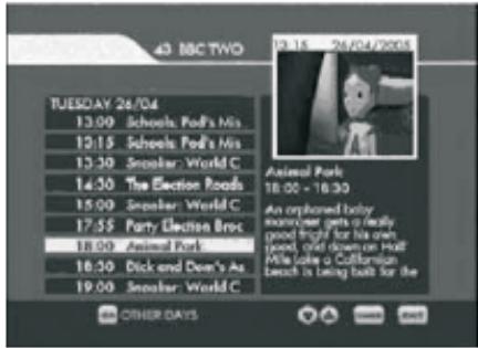 TOKA LTV 3699 - GUIDE ELECTRONIQUE DES PROGRAMMES (EPG) - 1