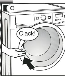 DE DIETRICH DFW 814 W - OUVERTURE DU HUBLOT - 4