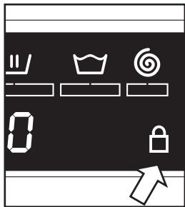 DE DIETRICH DFW 814 W - Annuler le verrouillage - 2