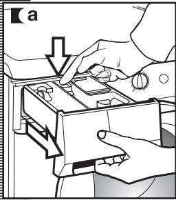 DE DIETRICH DFW 814 W - NETTOYAGE DU BAC À LESSIVE - 1