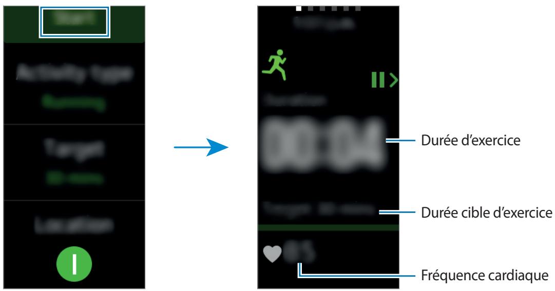 SAMSUNG GEAR FiT L NOIR - S'entraîner avec la Gear - 3