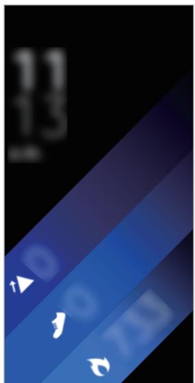 SAMSUNG GEAR FiT L NOIR - Écran Horloge - 1