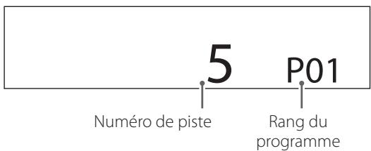 TEAC VRDS-701 - Utilisez les touches numériques pour saïrir les numérores de piste. - 2