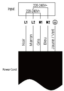 SCHNEIDER SCTI8041N3 - Brancher la plaque de cuisson à l'alimentation - 4