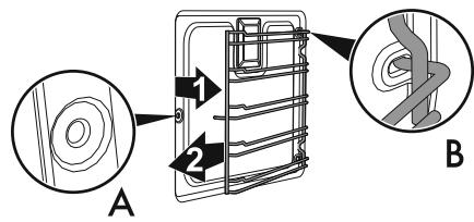 DARTY TR4110X-1 - Démontage des glissières de support pour grilles et lichefrites - 1