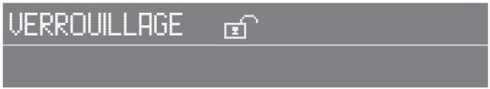 MIELE CVA2650 - Activation du verrouillage - 1