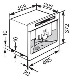 MIELE CVA2650 - Possibilities d'encastrement et de combinaisons - 9