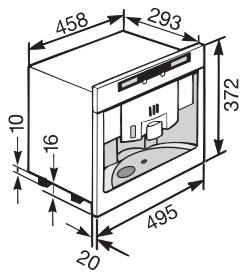 MIELE CVA2650 - Possibilities d'encastrement et de combinaisons - 2
