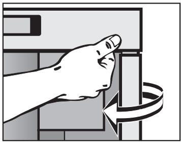 MIELE CVA2650 - Remplir le réservoir d'eau - 2
