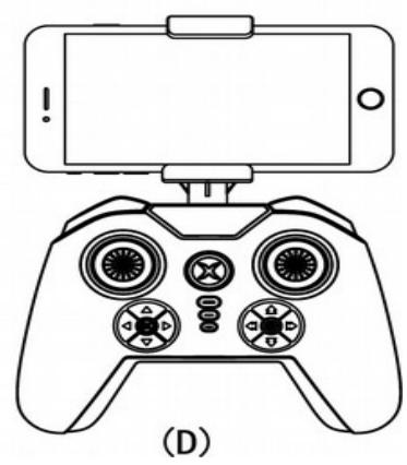 MIDRONEDRONEVISION 260HDWIFIFPV - INSTALLATION DU SMARTPHONE SUR LA TELECOMMANDE - 4