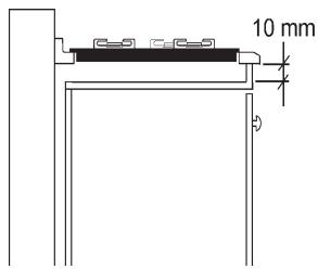 DE DIETRICH DTE 715 F BRUN - Montage de la table de cuisson - 2